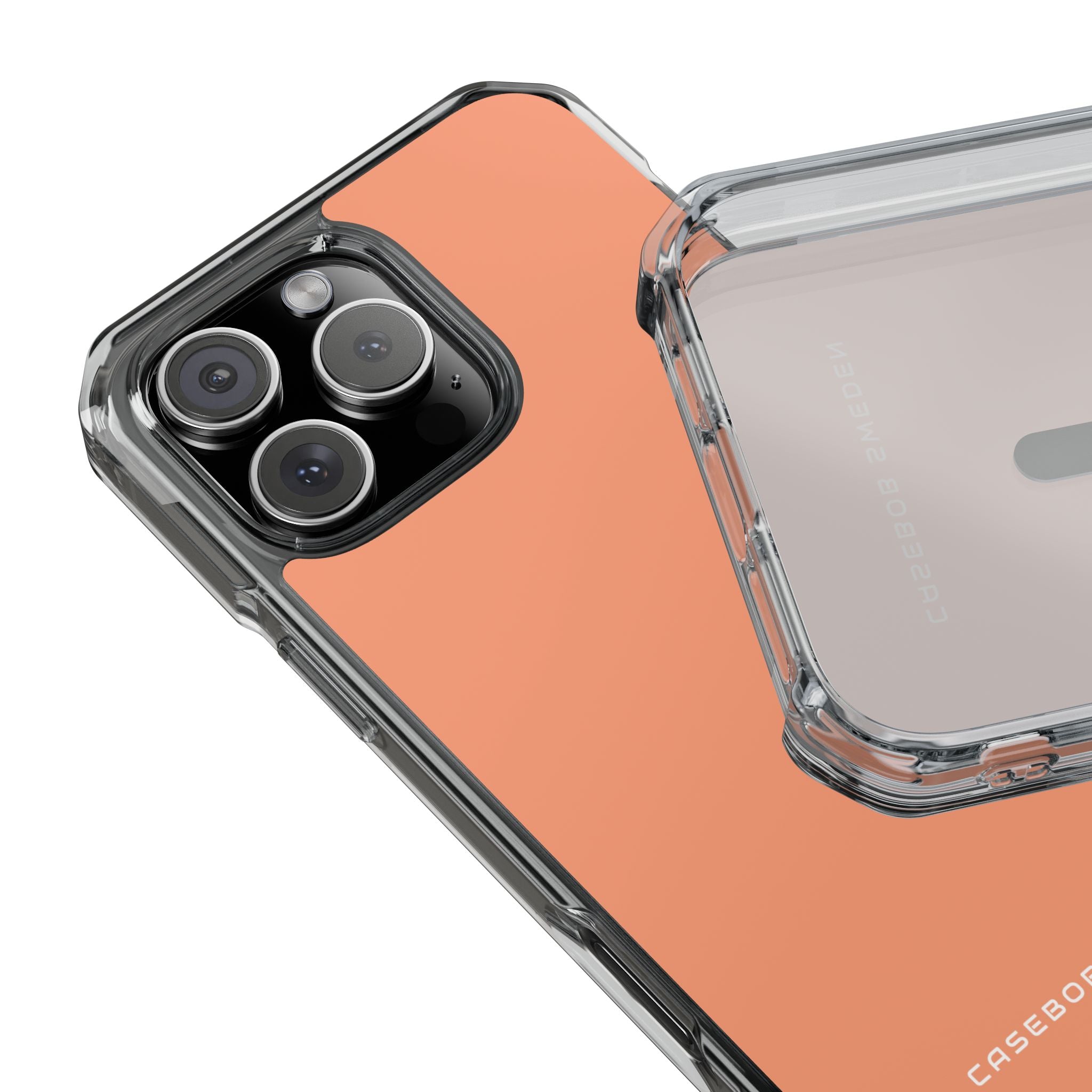 Light Salmon iPhone 16 - Clear Impact Phone Case