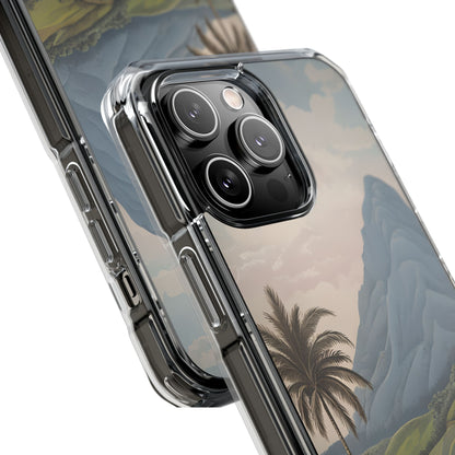 Serene Mountain Oasis iPhone Case - Impact