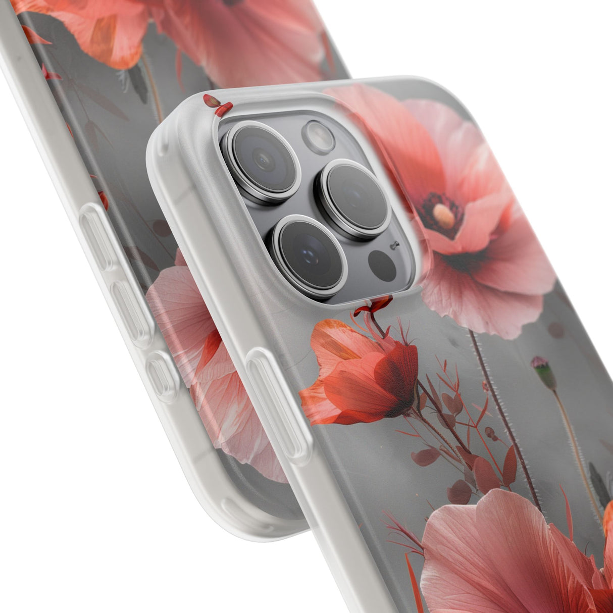 Coral Elegance | Flexible Phone Case for iPhone