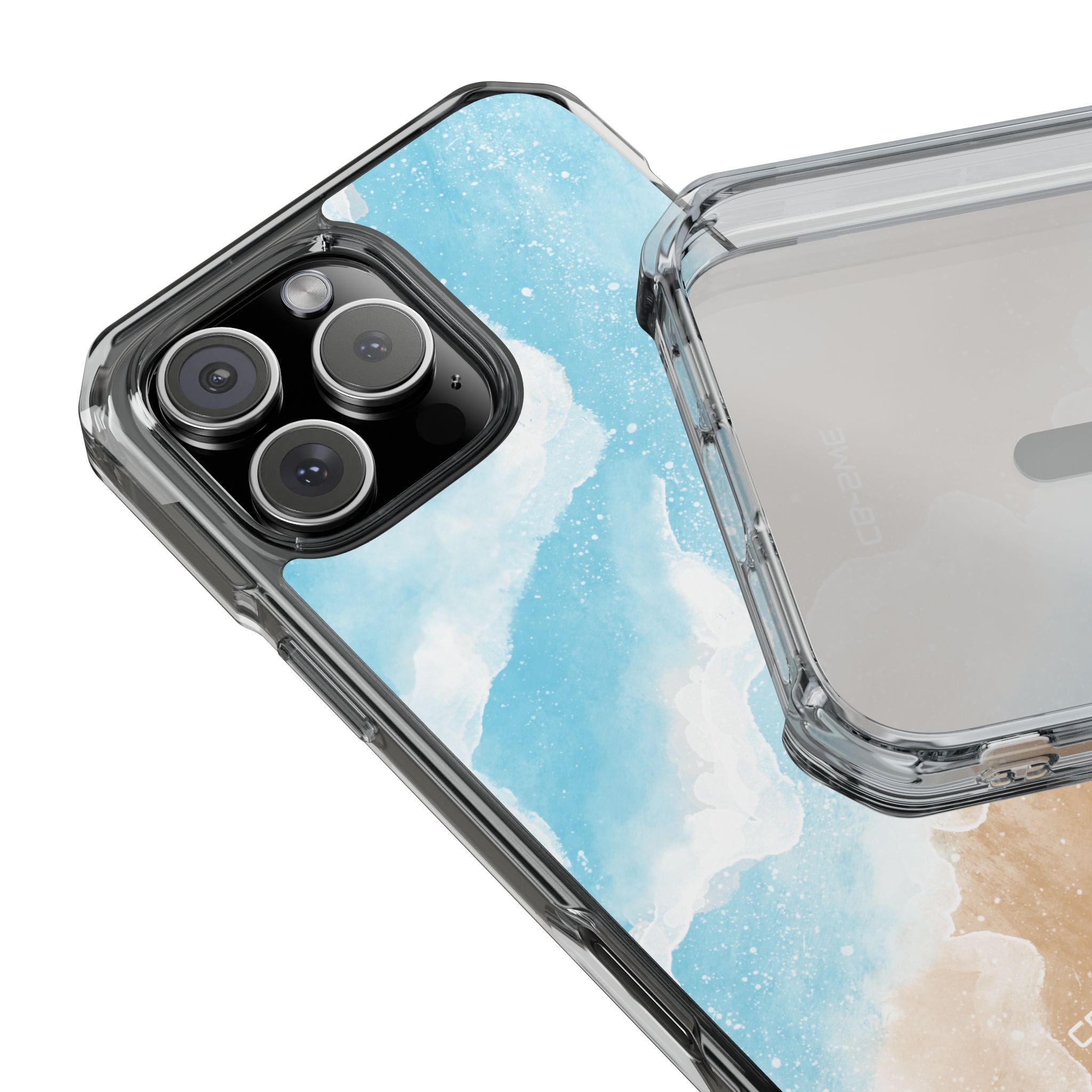 Serene Coastal Whispers iPhone Case - Impact