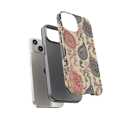 Vintage Paisley Elegance iPhone 14 - Tough Phone Case