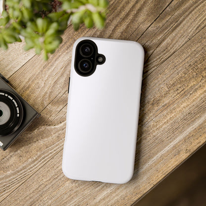 Pearl White - Tough iPhone 16 Phone Case