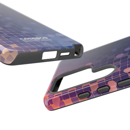 Levendige Pixel Bloom Samsung S25 - Tough