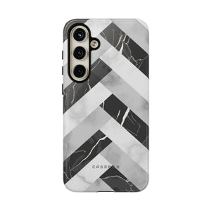 Grey Herringbone - Protective Phone Case