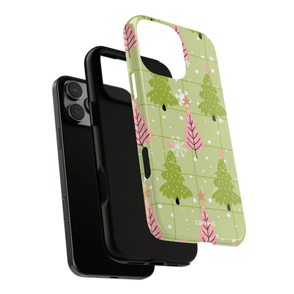 Whimsical Trees Dance - iPhone Case