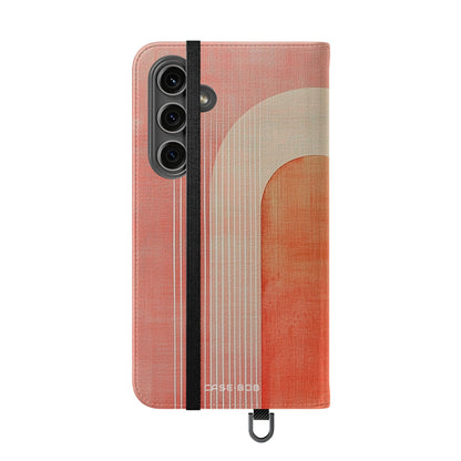 Crimson Archways - Samsung S24 Plus Case - Wallet