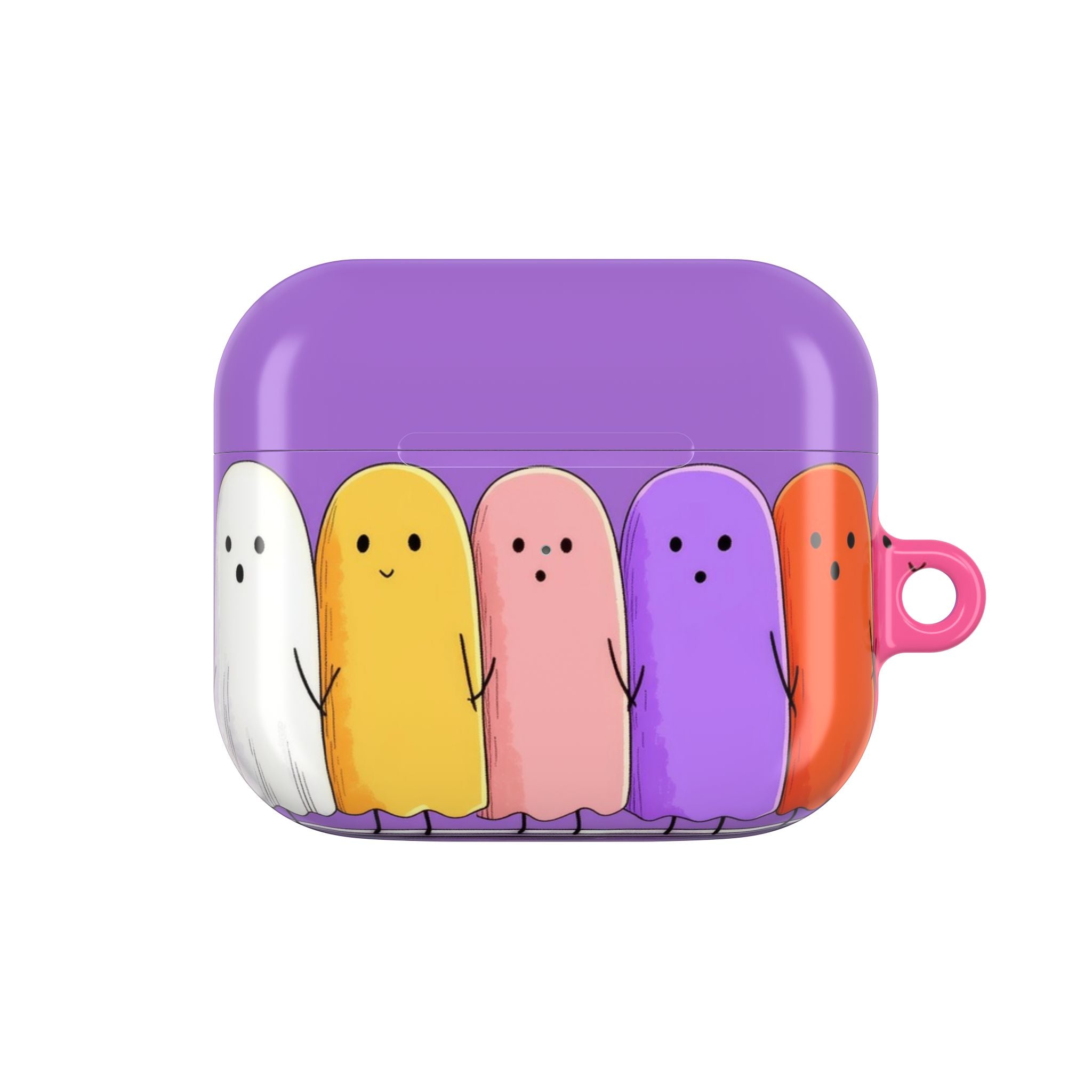 Colorful Ghosts Line - AirPods Case