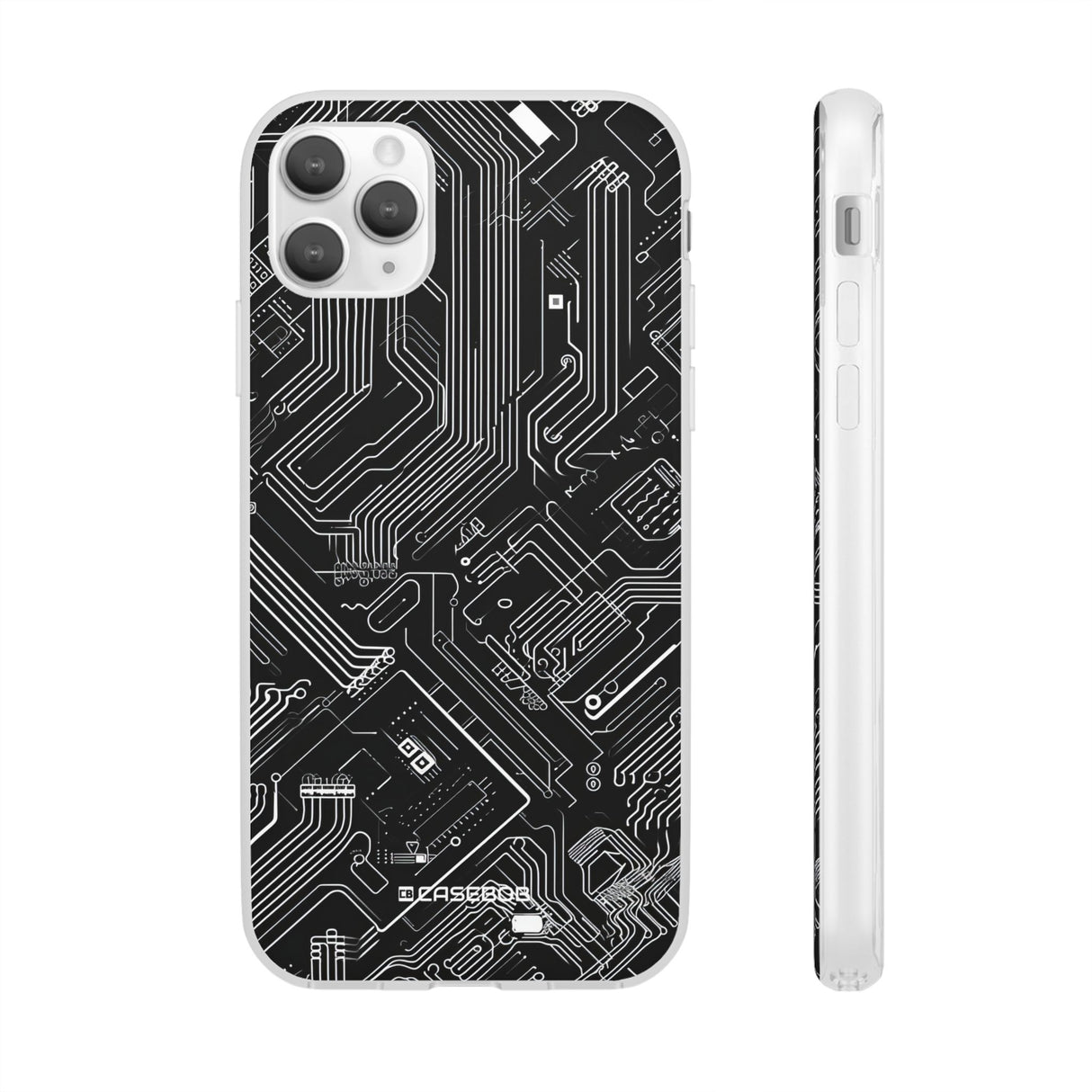 Cyber ​​Circuitry Art | Flexible Handyhülle für iPhone