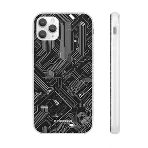 Cyber Circuitry Art | Flexible Phone Case for iPhone