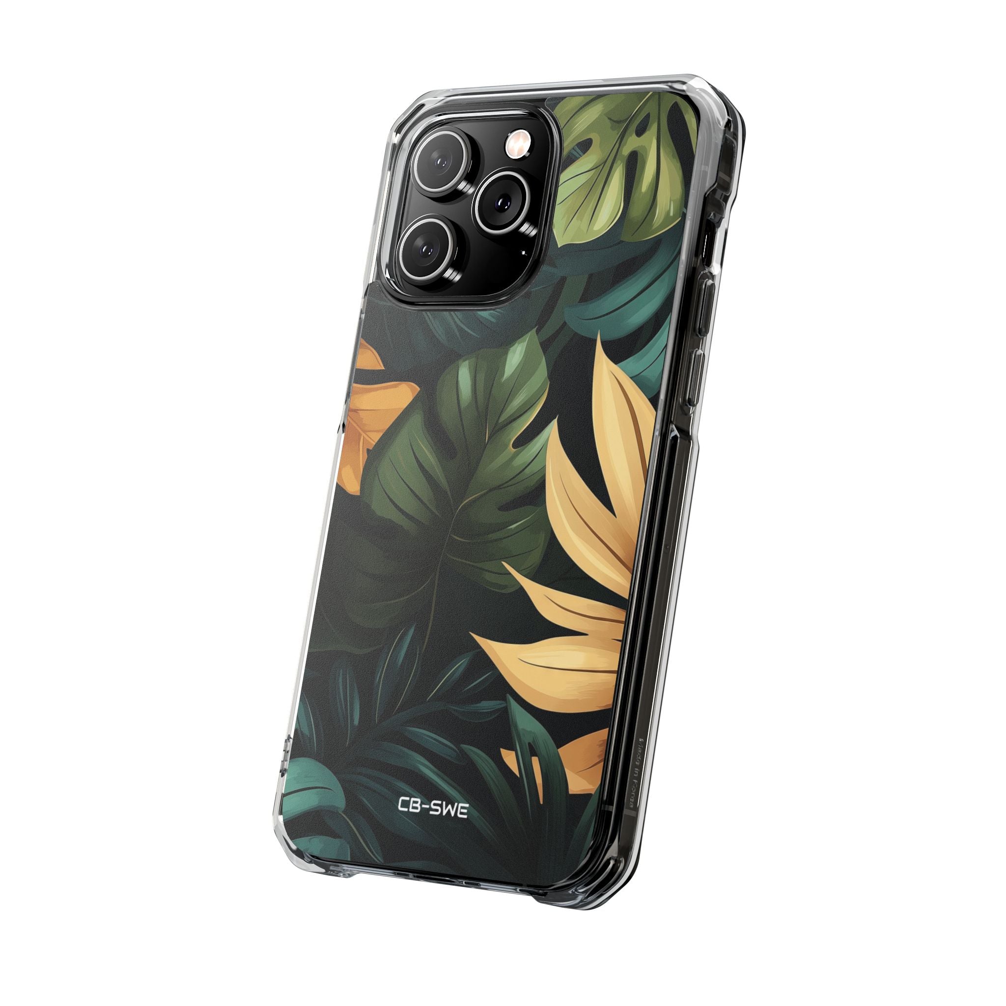 Tropical Leaves Dance iPhone Case - Impact
