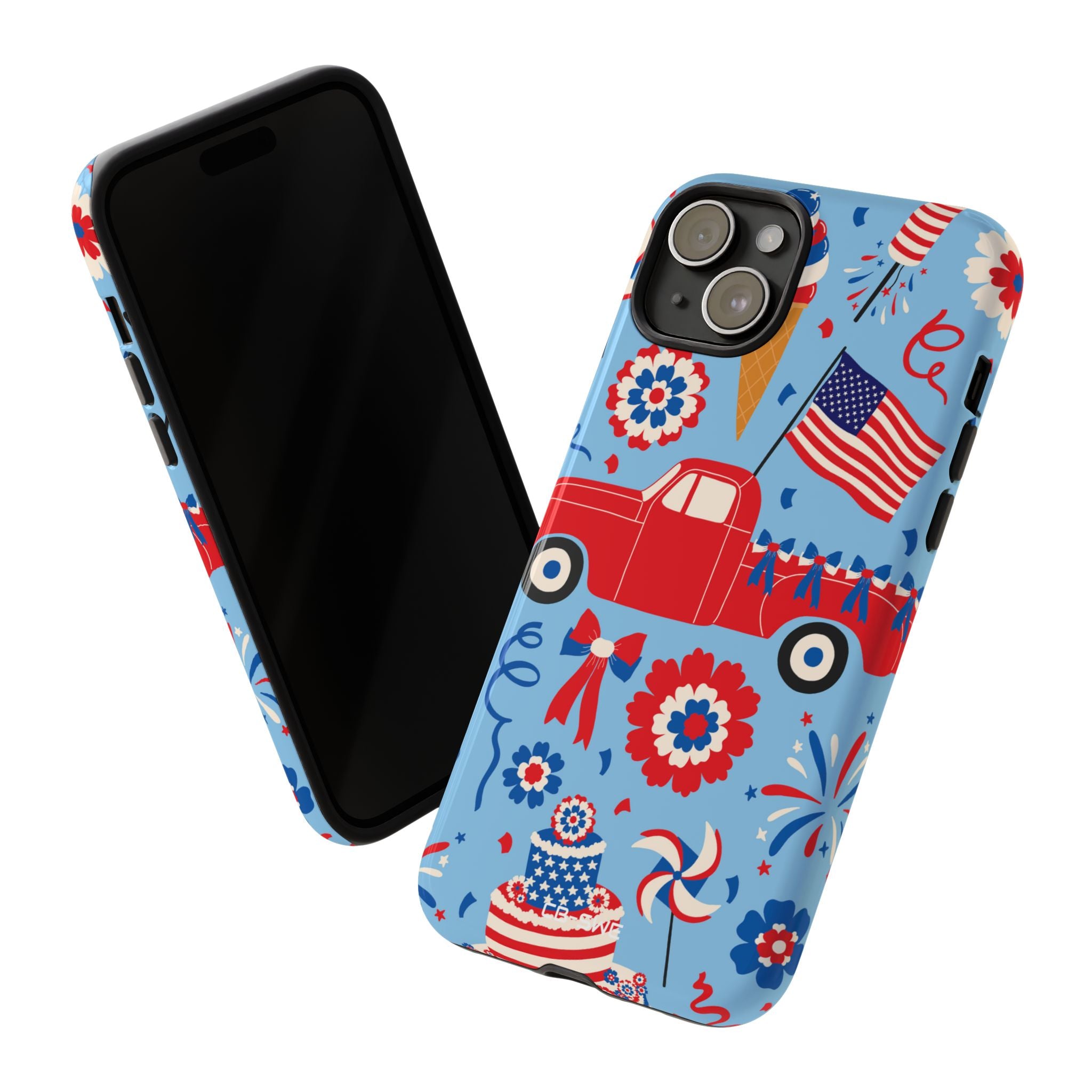 Celebration Fireworks Burst - iPhone Case