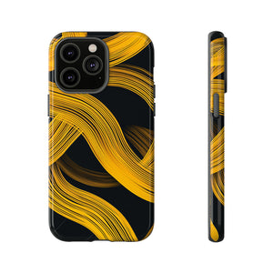 Golden Line Sleekness - Protective Phone Case