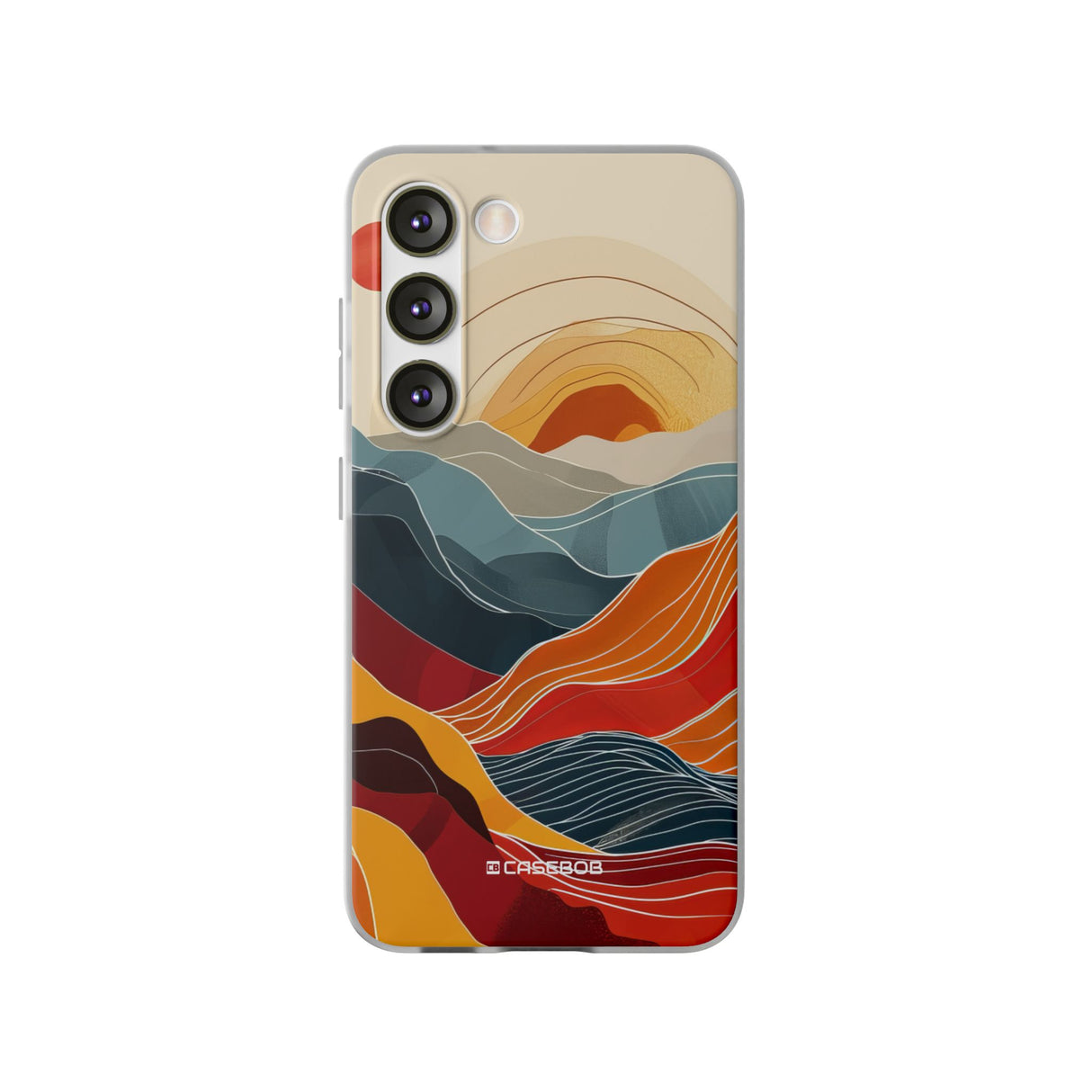 Sunset Waves | Flexible Phone Case for Samsung Galaxy