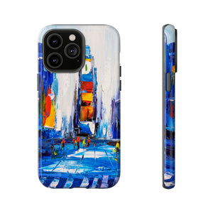 Oil Painting - City View of New York - Protective Phone Case