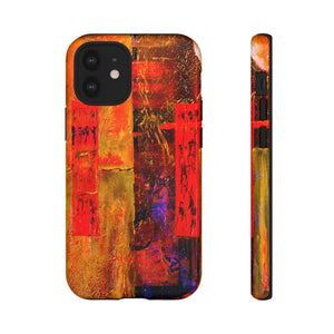 Red Oil Painting - Protective Phone Case