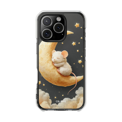 Moon Cradles Mouse iPhone Case - Impact