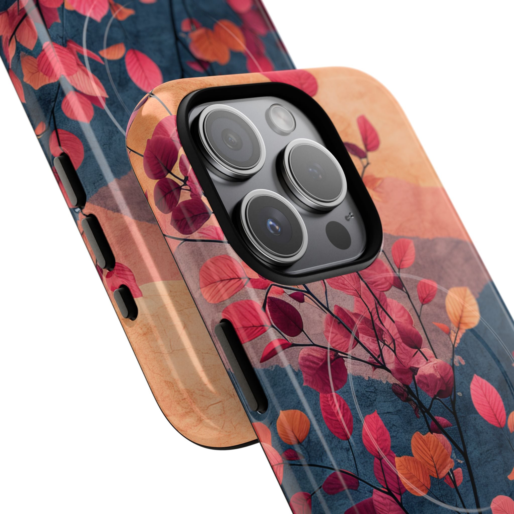 Autumn Tree Harmony - Tough + MagSafe® iPhone 15 Phone Case