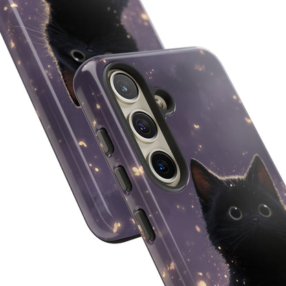 Whimsical Cat Soars - Samsung Case