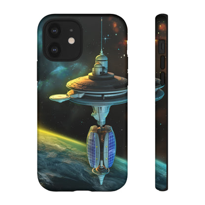 Station in Gorgeous Space - Protective Phone Case