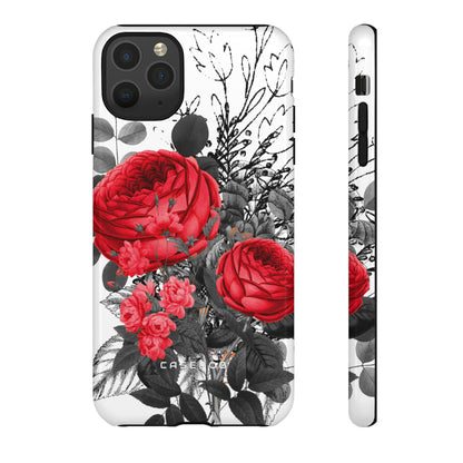 Roclops Gothic Flower - Protective Phone Case