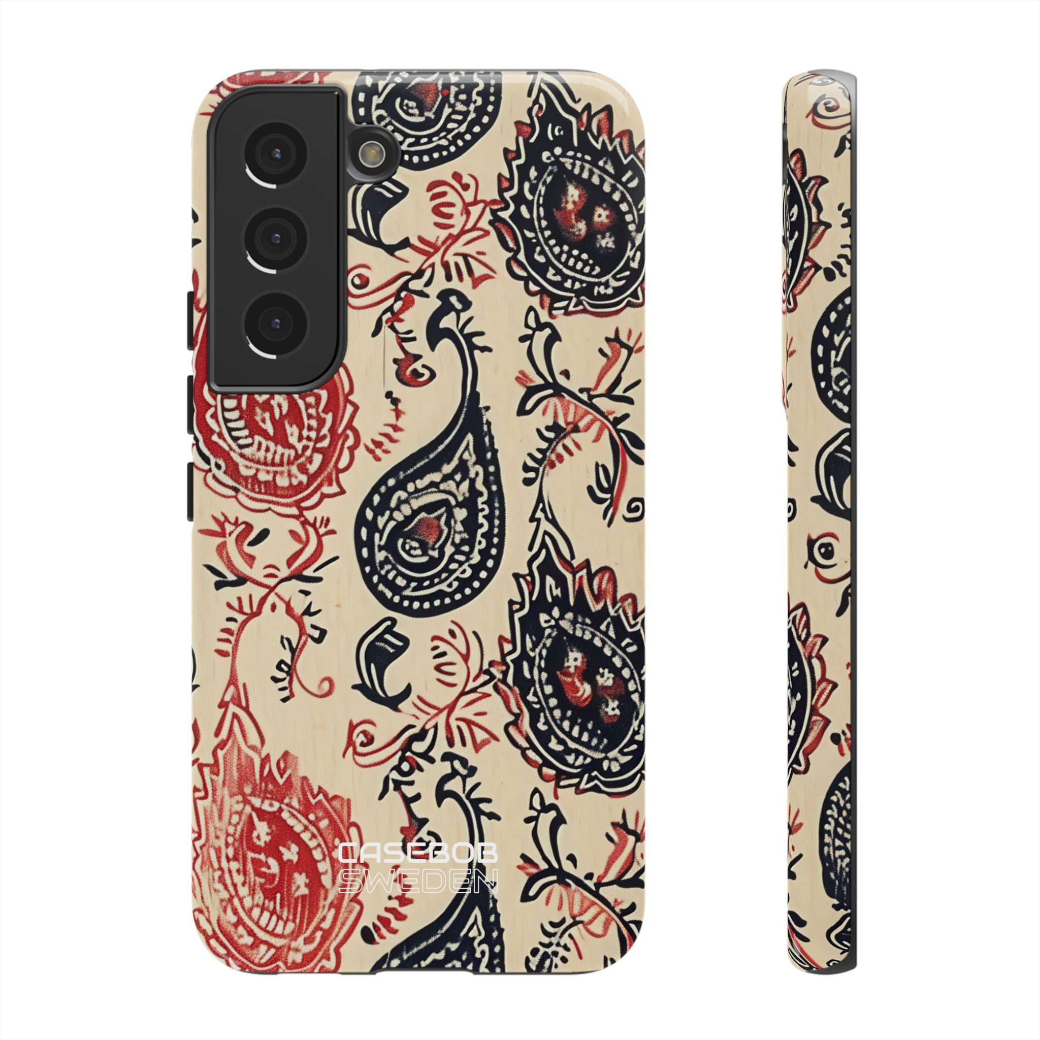 Navy Paisley Swirl  Samsung S22 - Tough