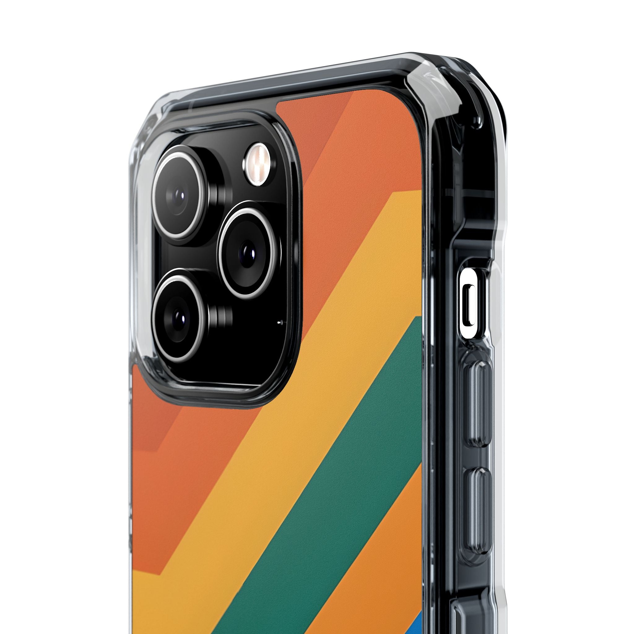 Vibrant Geometric Harmony iPhone Case - Impact