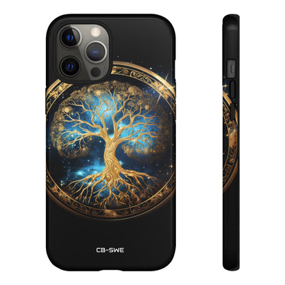 Cosmic Tree Radiance - iPhone Case