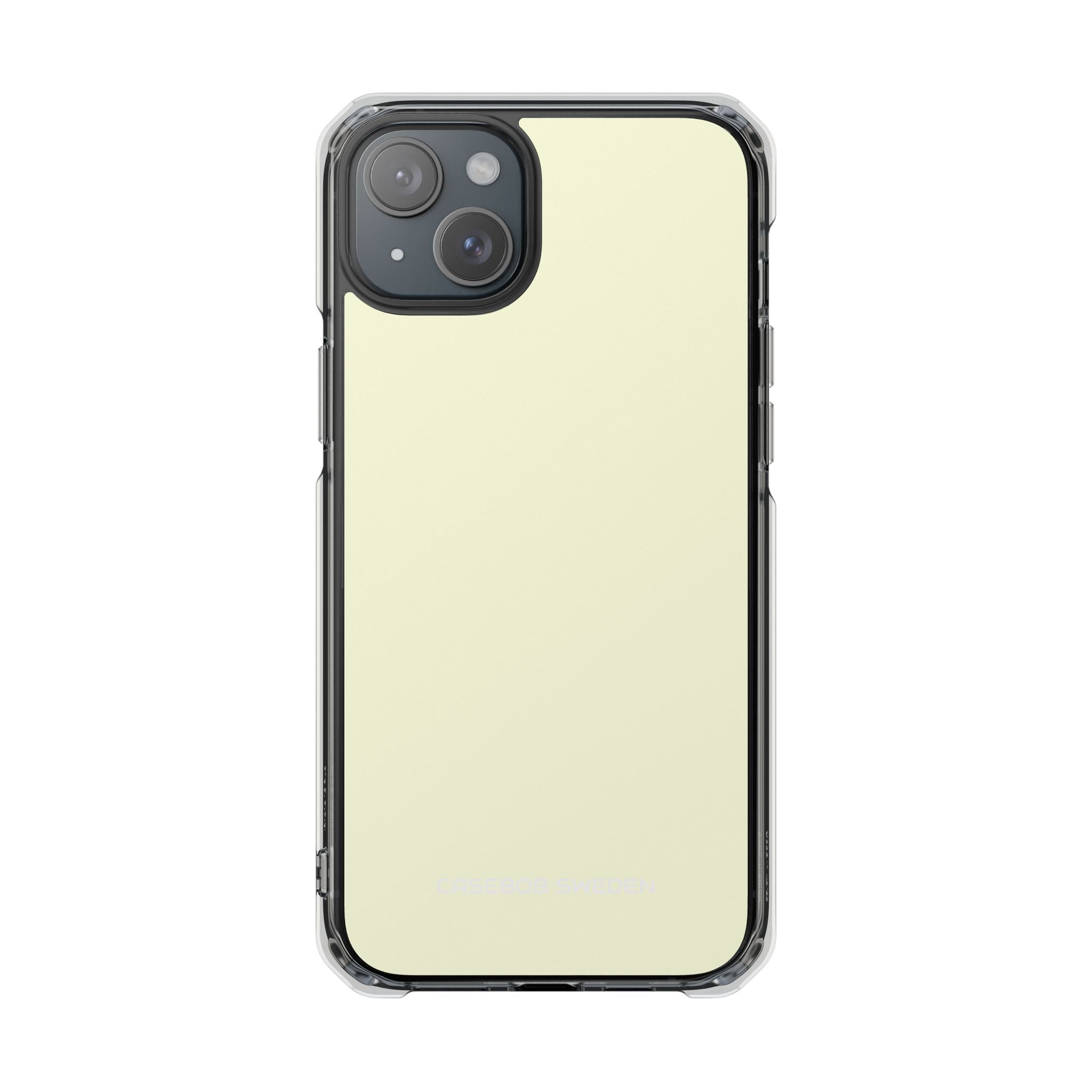 Pastel Yellow - Clear Impact iPhone 15 Phone Case