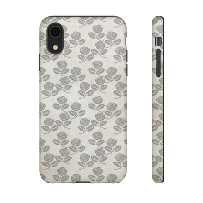 Roseniara Gothic Flower - Protective Phone Case