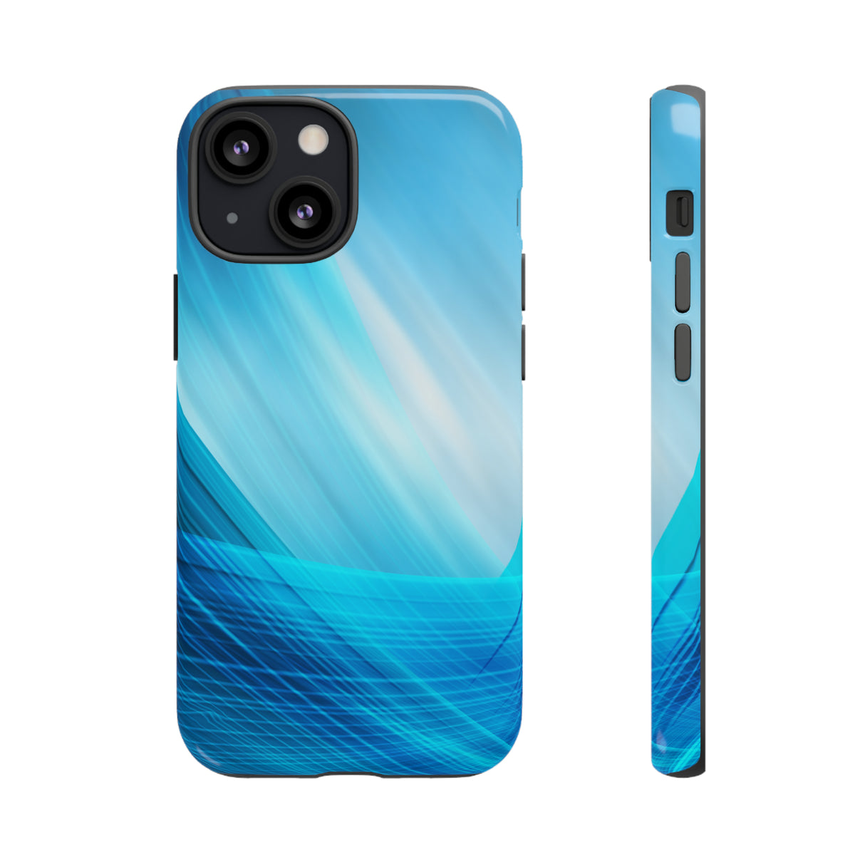 Abstract Blue - Protective Phone Case