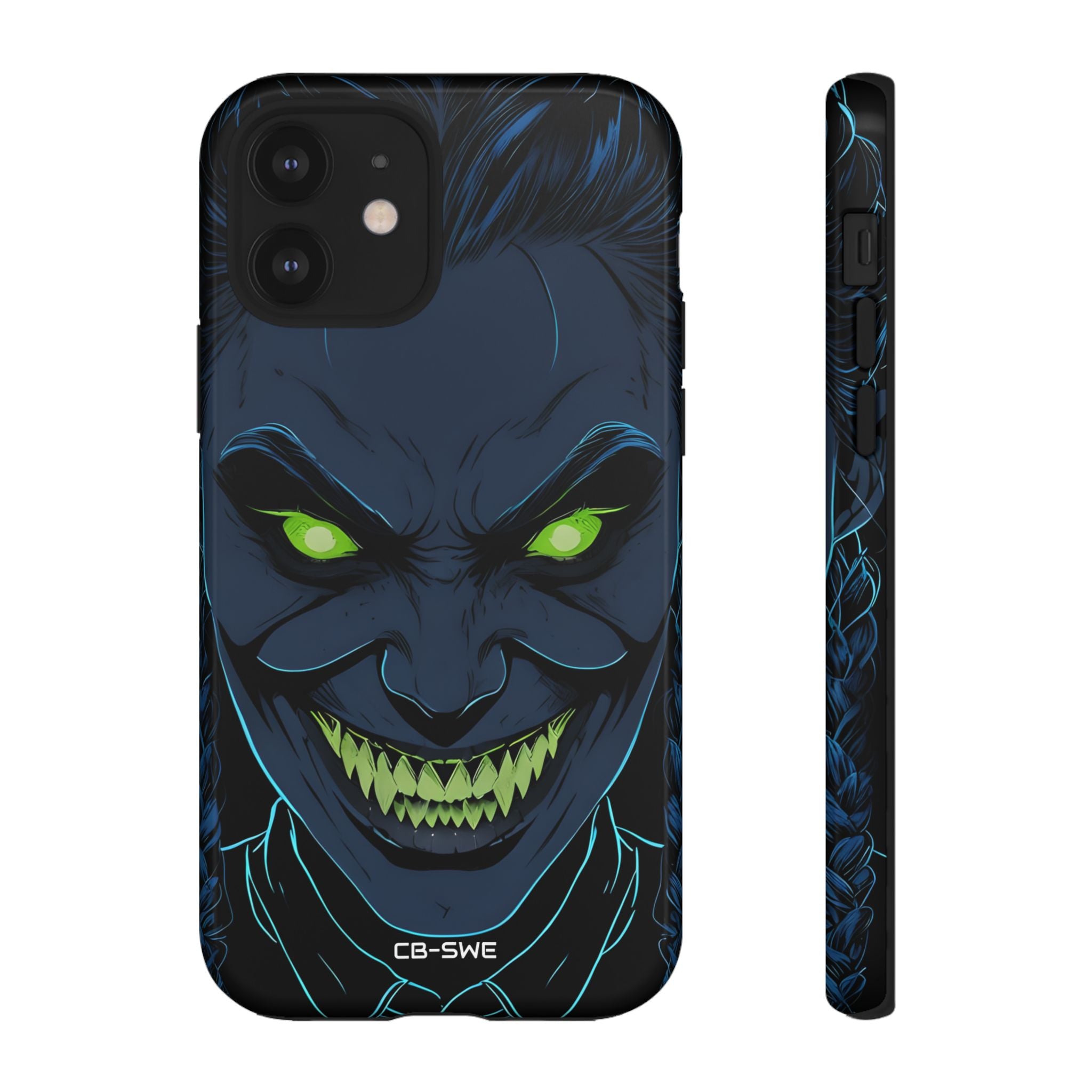 Glowing Eyes Dark Fiend - iPhone Case