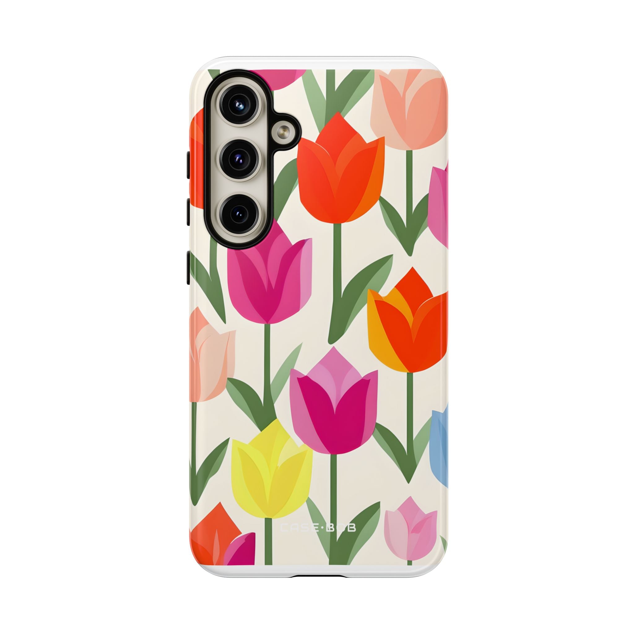 Tulip Harmony Green Samsung S24+ Case - Tough