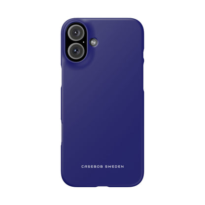 Midnight Blue iPhone 16 - Slim Phone Case