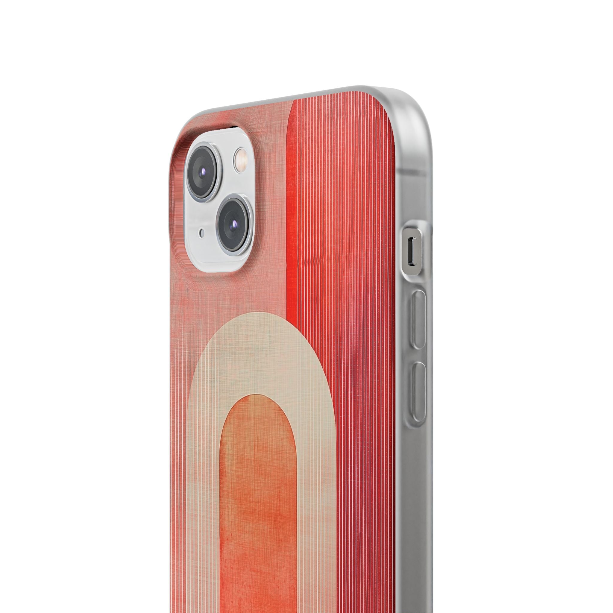 Crimson Arches iPhone 14 Plus Case - Soft