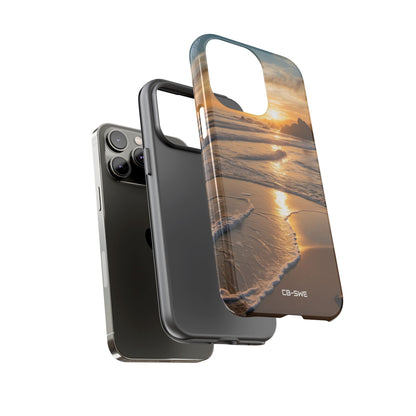 Waves Embrace Shore - iPhone Case