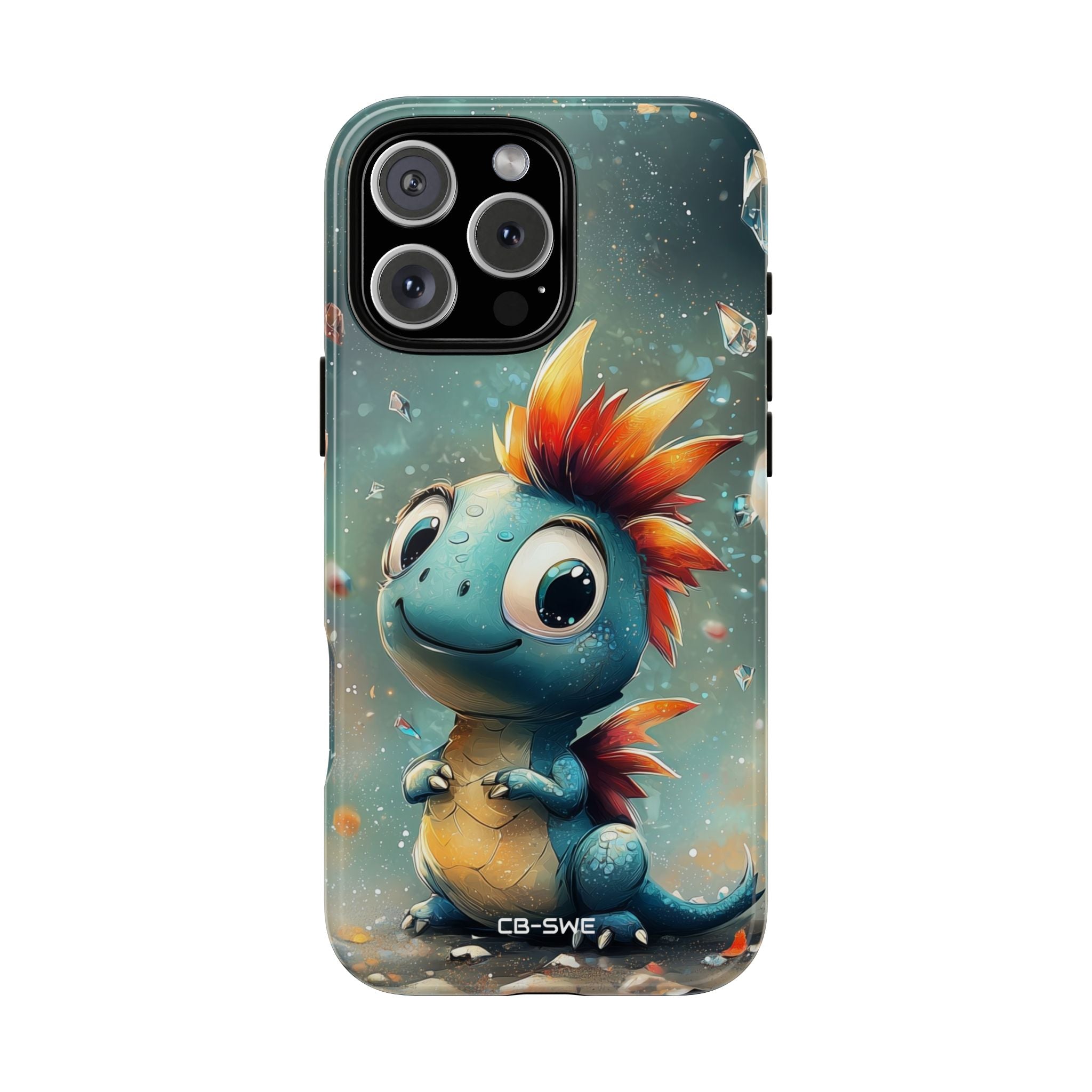 Dragon Smiles Brightly - iPhone Case