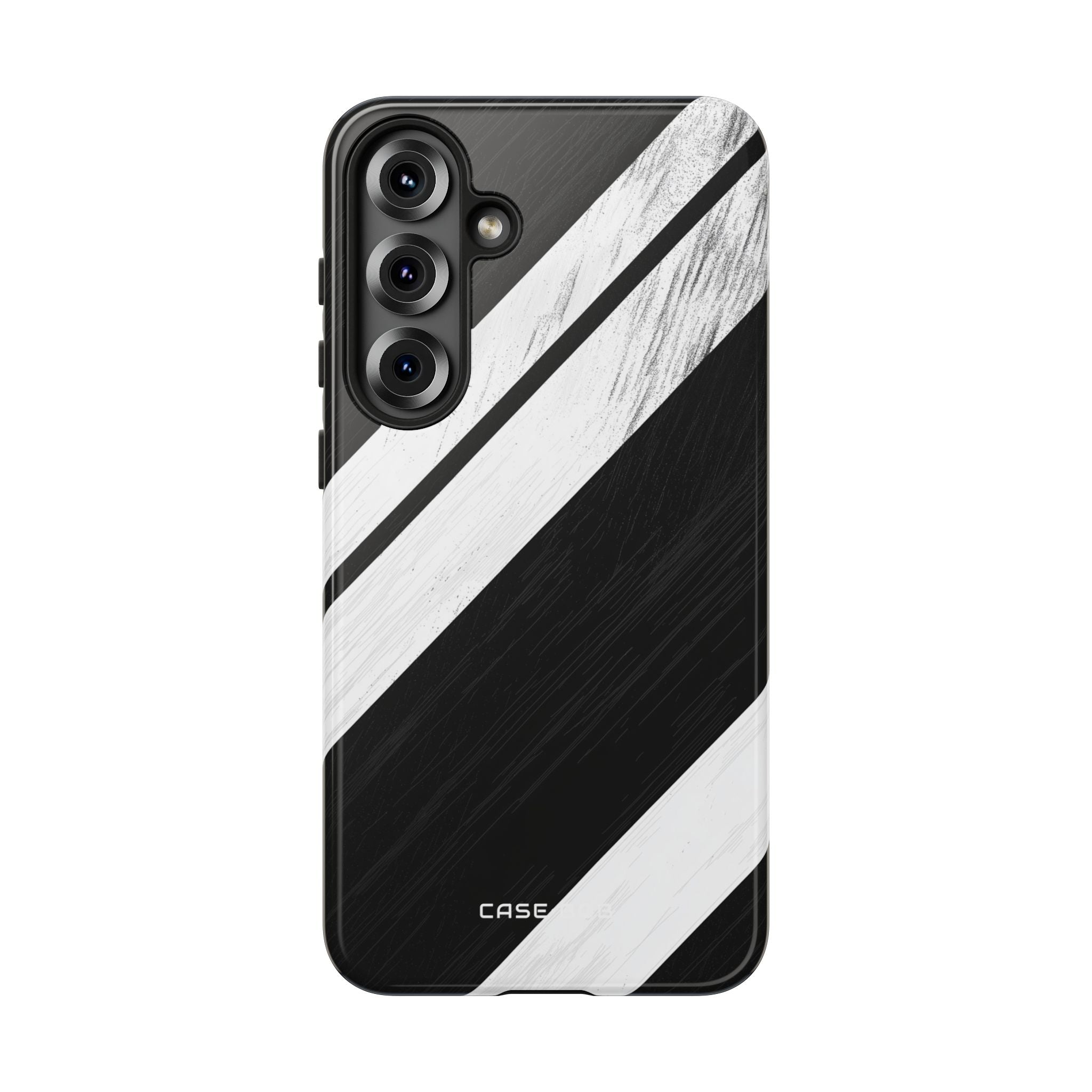 Distressed Stripe Motion Samsung S25 Plus Case - Tough