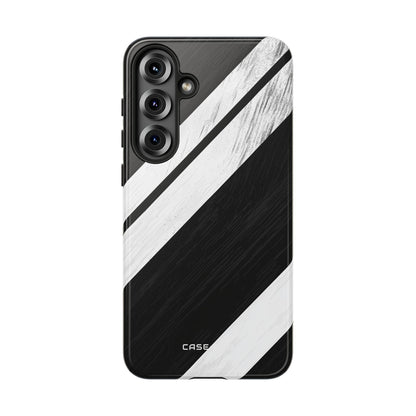 Distressed Stripe Motion Samsung S25 Plus Case - Tough