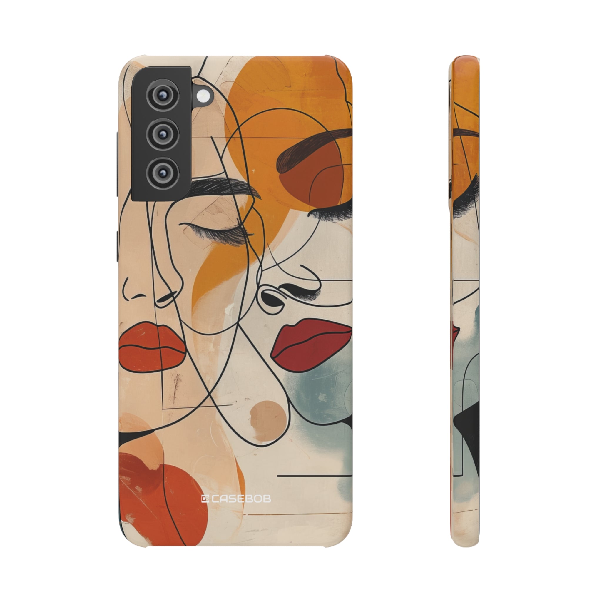 Serene Overlap | Slim Phone Case for Samsung