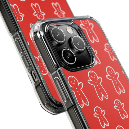 Gingerbread Men Dance iPhone Case - Impact