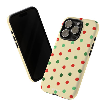 Colorful Dots Dance - iPhone Case