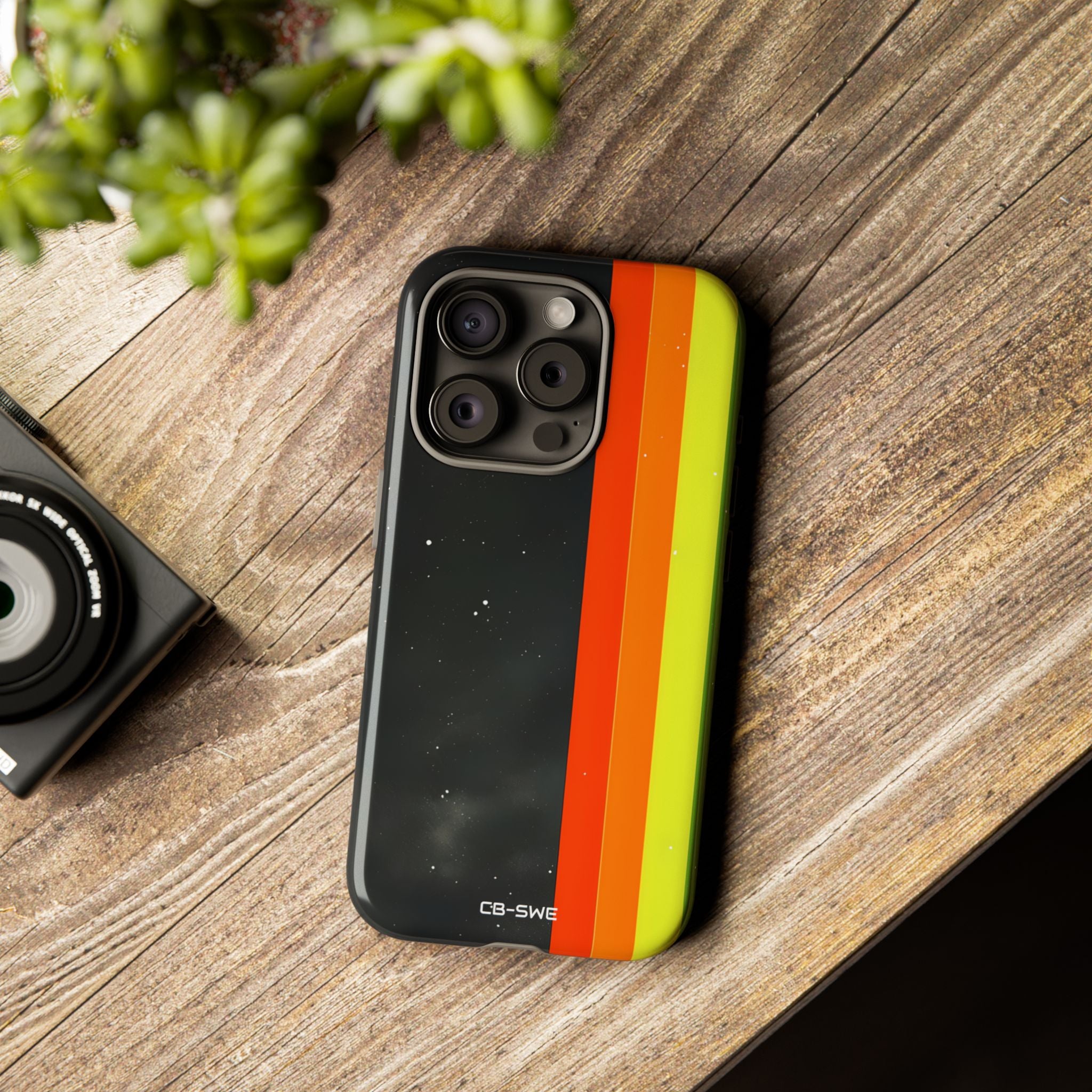 Cosmic Stripes Portal - iPhone Case