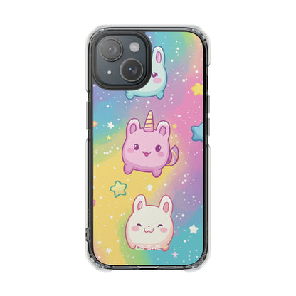 Bunnies Dance Under Stars iPhone Case - Impact