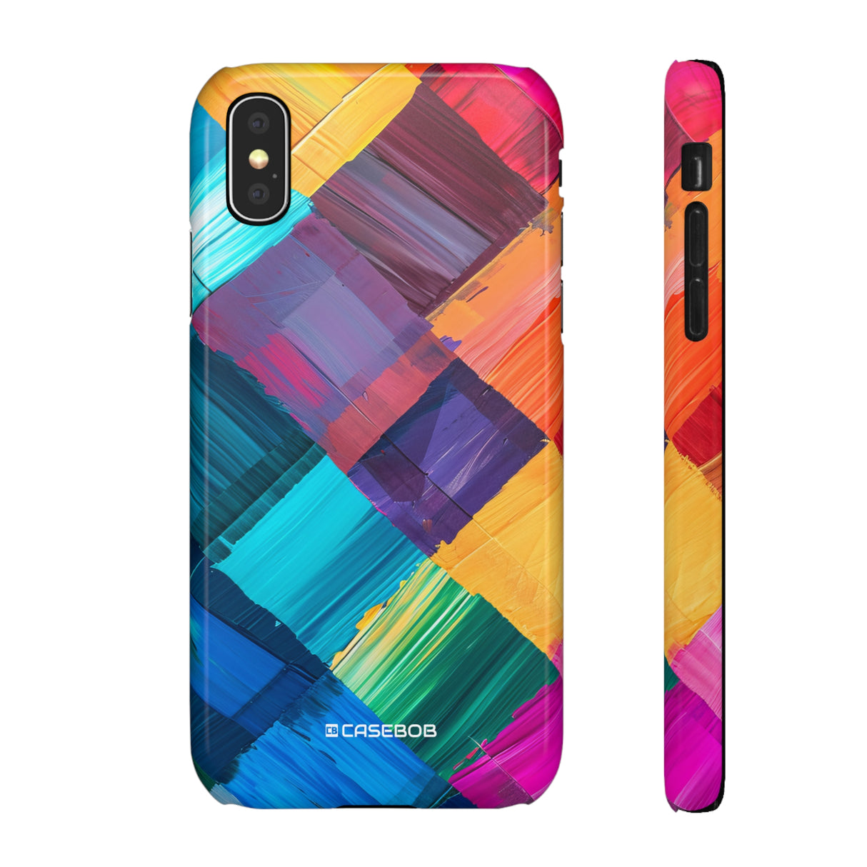 Pantone Spectrum-Muster | Handyhülle für iPhone (Slim Case)