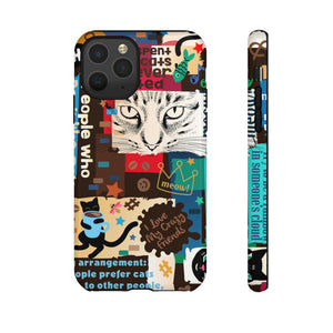 Cat Collage - Protective Phone Case