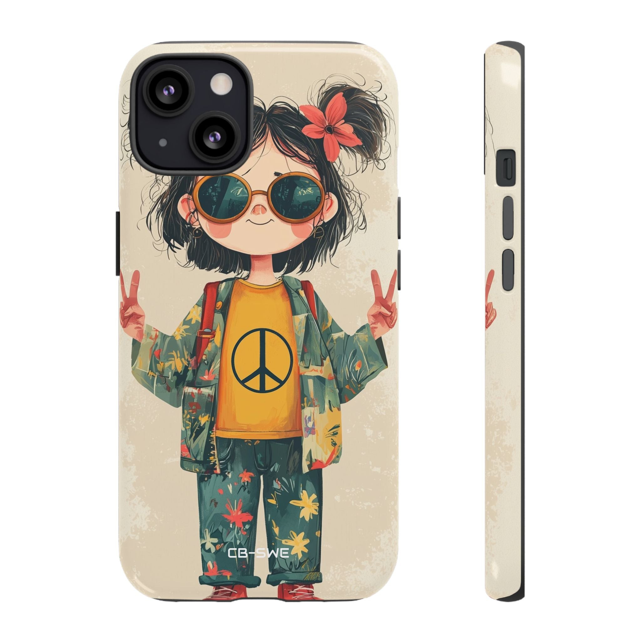 Groovy Child Laughs - iPhone Case