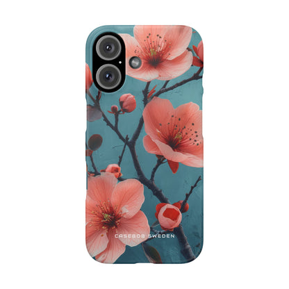 Floral Harmony Burst iPhone 16 - Slim Phone Case