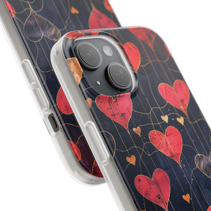 Gradient Heartflow Harmony iPhone 15 - Flexi Phone Case