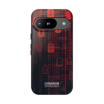 Cyber Locks Grid Google Pixel 9 - Tough