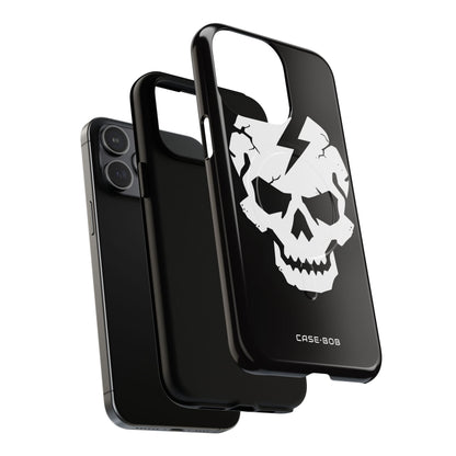 Lightning Skull iPhone 15 Pro Max Case - Tough+